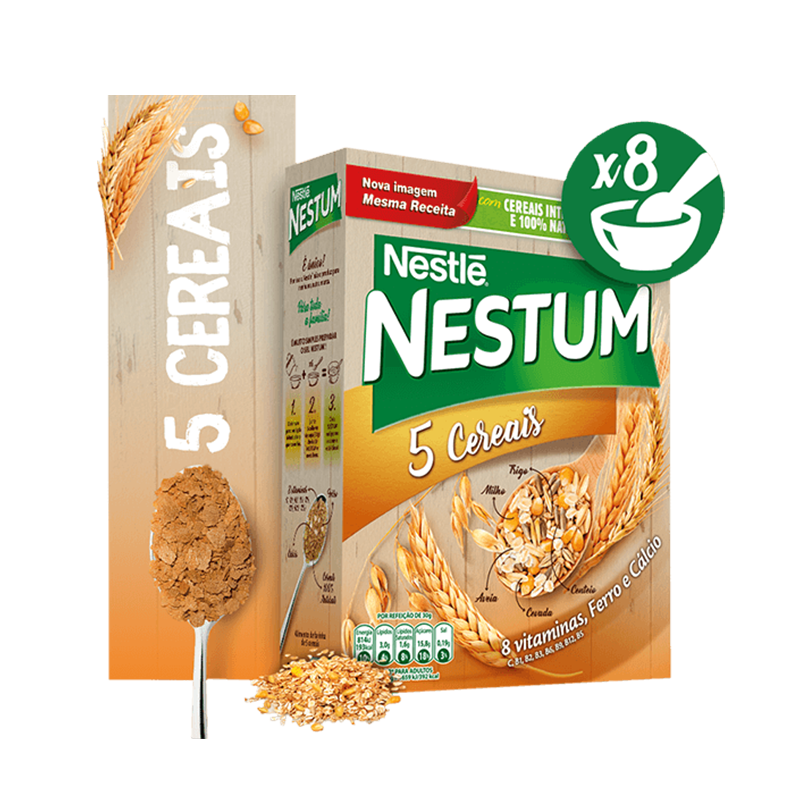 Casa Luso Brasileira -Nestum 5 Cereais