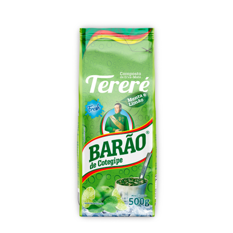 Casa Luso Brasileira - Barão Tereré Erva Mate Menta e Limao