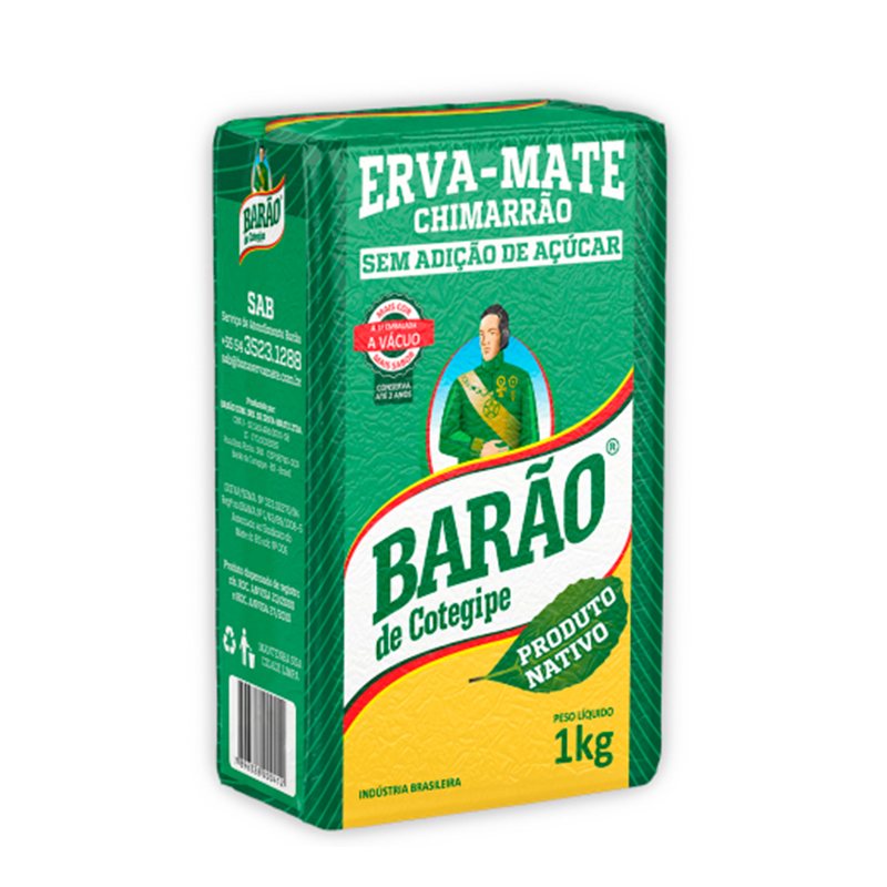 Casa Luso Brasileira - Barão Tereré Erva Mate Produto Nativo