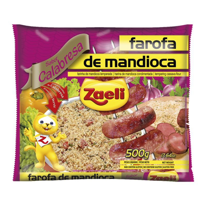 Casa Luso Brasileira - Zaeli Farofa Calabresa