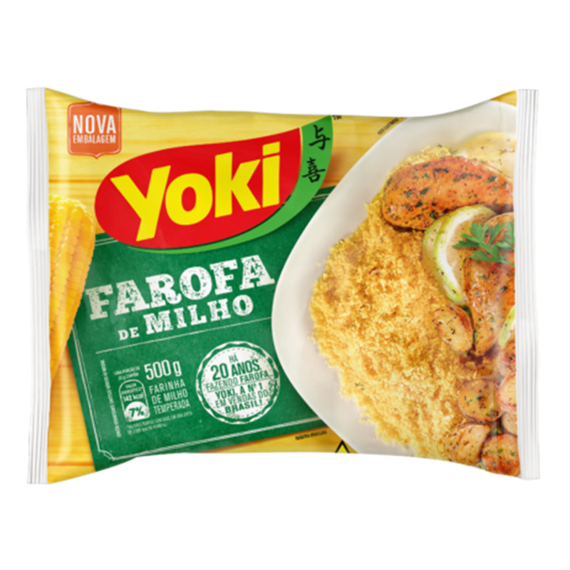 Casa Luso Brasileira - Yoki Farofa de Milho